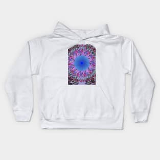 Hippie Starburst Mandala Kids Hoodie